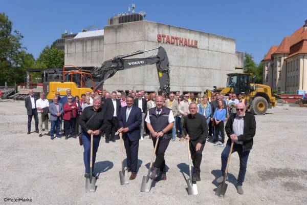 Baubeginn für das Bürgerforum Ahlen